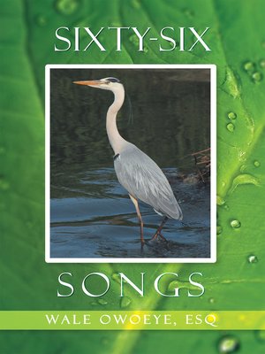 cover image of Sixty-six Songs